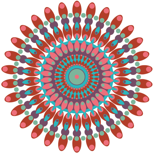 Kleurenmandala
